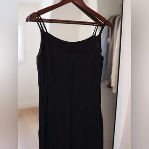 Vintage Black Sleeveless Slip Dress 4/6